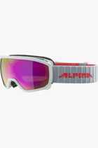 ALPINA Scarabeo MM lunettes de ski enfants blanc