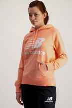 New Balance Essentials Stacked Logo Damen Hoodie