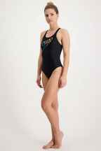 Speedo Retro Logo Medalist Damen Badeanzug