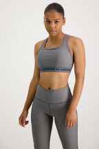 Under Armour Armour® Mid Crossback Heather Damen Sport-BH