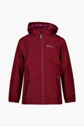 Jack Wolfskin Iceland 3in1 giacca outdoor bambina bacca