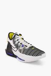 Nike LeBron Witness 6 chaussures de basket hommes noir-blanc