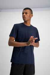 Nike Pro Dri-FIT t-shirt hommes bleu navy