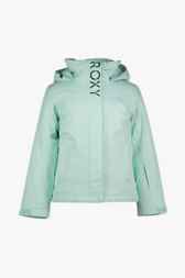 Roxy Galaxy giacca da snowboard bambina verde acqua
