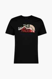 The North Face Mountain Line t-shirt uomo nero