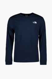 The North Face Simple Dome longsleeve uomo blu navy