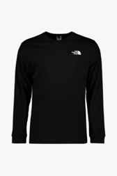 The North Face Simple Dome longsleeve uomo nero