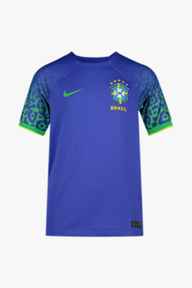 Nike Brasilien Away Replica Kinder Fussballtrikot WM 2022