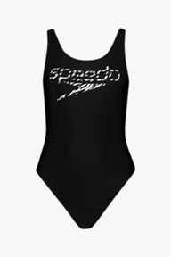 speedo Logo Deep U-Back Damen Badeanzug