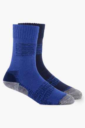 46 Nord 2-Pack 23-38 Crew Kinder Wandersocken