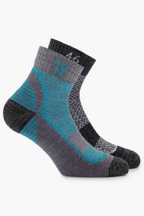 46 Nord 2-Pack 35-42 Quarter Damen Wandersocken