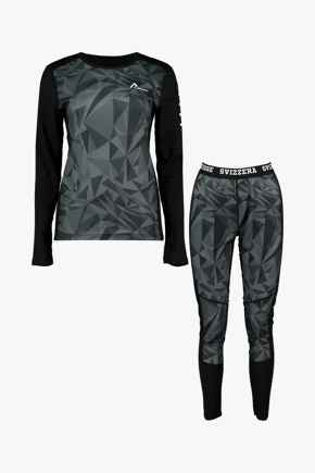 Albright Swiss Olympic Damen Thermo Unterwäsche Set