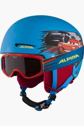 Alpina Zupo Disney Jungen Skihelm + Brille