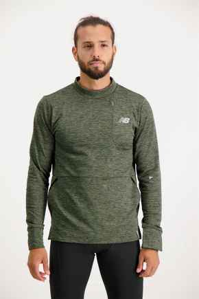 New Balance Impact Run Grid Back Crew Herren Longsleeve