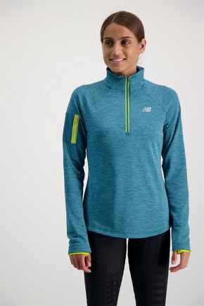New Balance Impact Run Heat Grid Damen Longsleeve