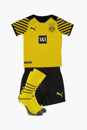 Puma Borussia Dortmund Home Replica Mini Kinder Fussballset