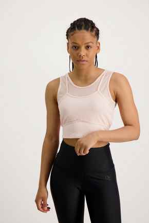 Puma Studio Layered Crop Damen Top