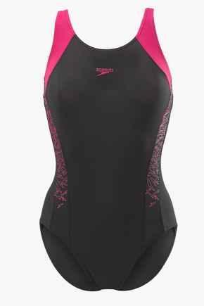 Speedo Boom Splice Muscleback Mädchen Badeanzug