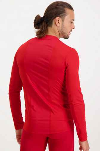 adidas Performance Compression longsleeve hommes Couleur Rouge 2
