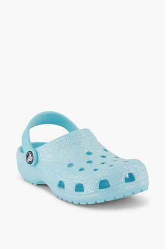 Crocs Classic Glitter Clog slipper bambina 1