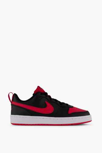 Nike Court Borough Low 2 sneaker bambini Colore Nero-rosso 2