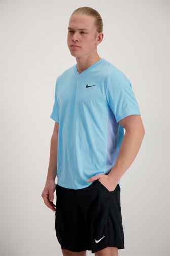 NIKE Court Dri-FIT Victory Herren Tennisshirt Farbe Hellblau 1