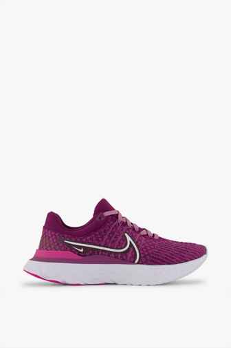 Nike React Infinity Run Flyknit 3 chaussures de course femmes Couleur Rose vif 2