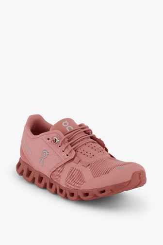 ON Cloud Monochrome Damen Sneaker Farbe Rosa 1
