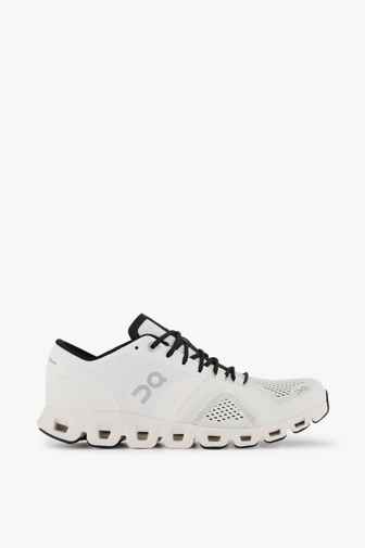 ON Cloud X chaussures de course hommes Couleur Noir-blanc 2