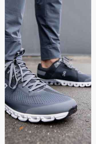ON Cloudflow chaussures de course hommes Couleur Noir/gris 1