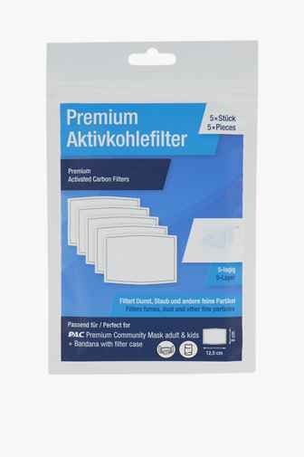 PAC 5-Pack Premium Aktivkohlefilter 1