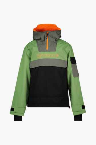 Rehall Artois-R Anorak giacca da snowboard bambino Colore Verde-nero 1