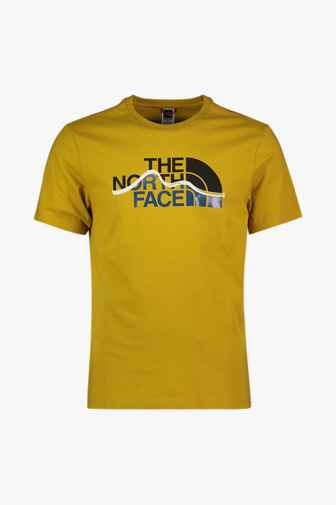 The North Face Mountain Line t-shirt uomo Colore Oro 1