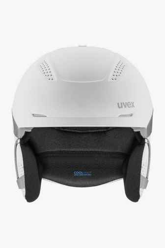 Uvex ultra Pro casco da sci Colore Bianco-grigio chiaro 2