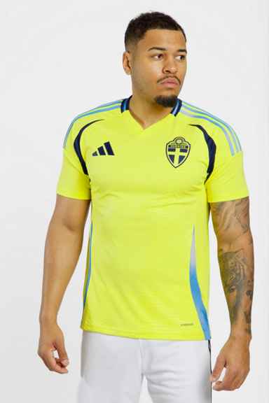 adidas Performance Schweden Home Replica Herren Fussballtrikot 2024