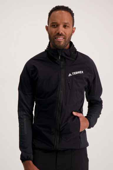 adidas Performance Techrock Fleece Wind Hooded Herren Midlayer