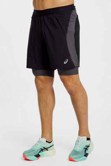 ASICS Road 2in1 7 Inch Herren Short