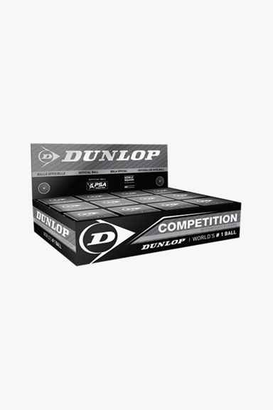 Dunlop 12-Pack Competition Squashball