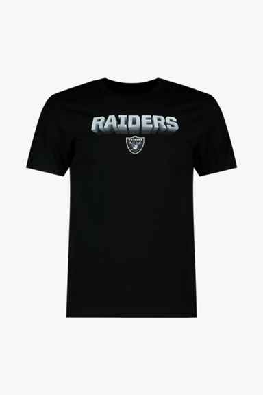 Fanatics Las Vegas Raiders Chrome Graphic Herren T-Shirt