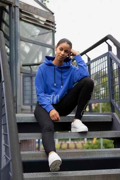 Fila Cropped Damen Hoodie