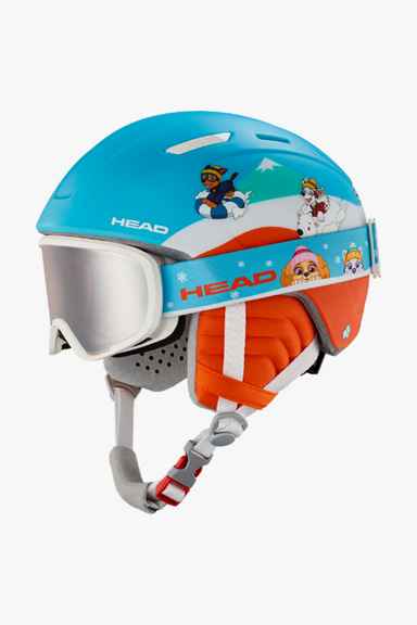 HEAD Mojo Paw Kinder Skihelm + Brille