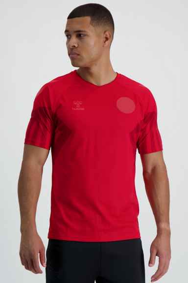 hummel Dänemark Home Replica Herren Fussballtrikot WM 2022