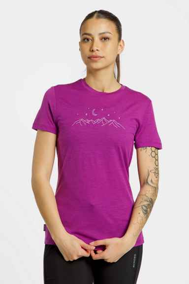 icebreaker Merino 150 Tech Lite Sparkling Stars Damen T-Shirt