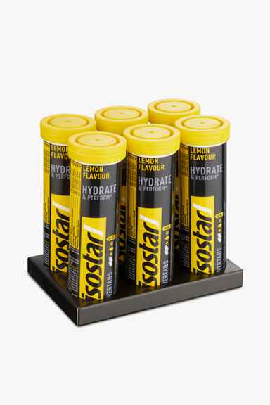Isostar 6-Pack Powertabs Lemon 10 x 12 g Brausetabletten