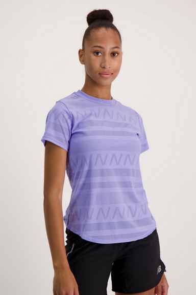 New Balance Q Speed Jacquard Damen T-Shirt
