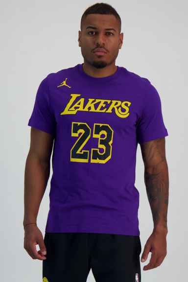 Nike Los Angeles Lakers Statement Edition Lebron James Herren T-Shirt