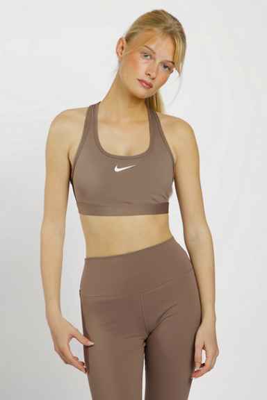 Nike Swoosh Padded Medium Damen Sport-BH