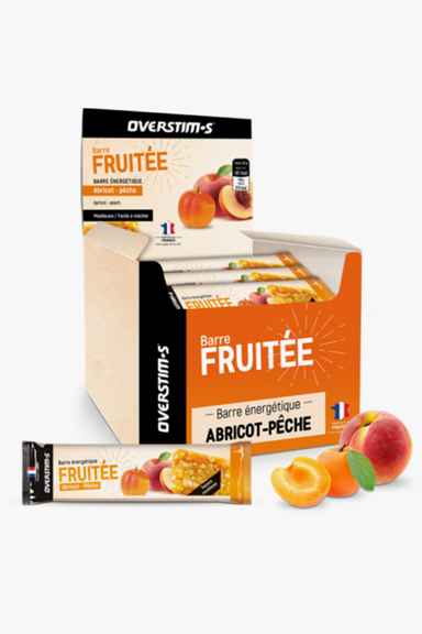 Overstim's Fruitées Aprikose Pfirsich 35 x 32 g Sportriegel