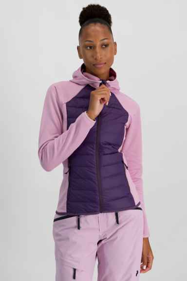 PEAK PERFORMANCE Down Hybrid Hood Damen Daunenjacke