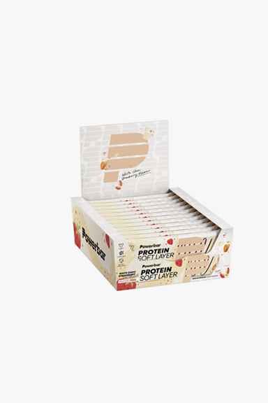 Powerbar Protein Soft Layer White Chocolate Strawberry 12 x 55 g Sportriegel